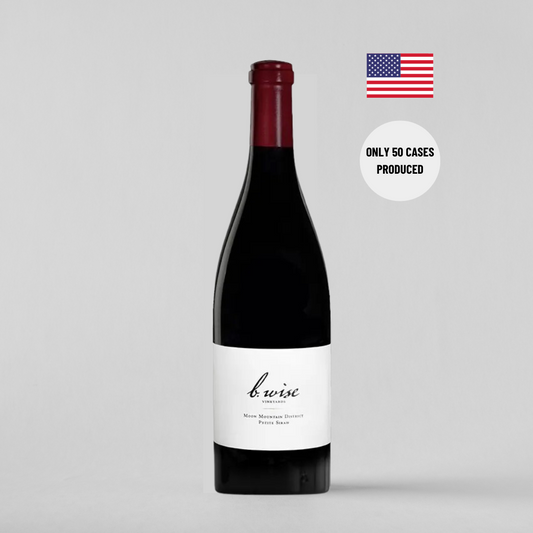 B.Wise Petite Sirah, Moon Mountain District, Estate Grown, 2019