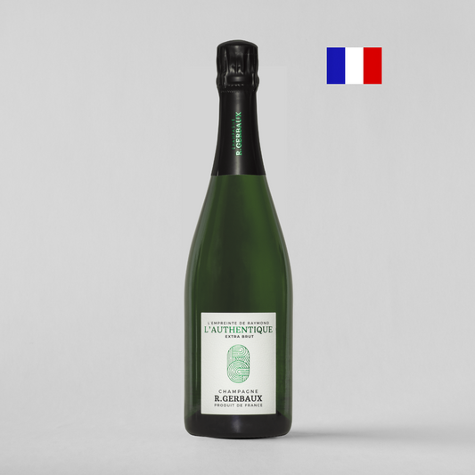 Champagne Gerbaux Extra Brut, L’Authentique, L'Empreinte de Raymond 750ml