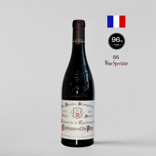 Domaine de la Charbonnière Châteauneuf-du-Pape Cuvée Les Hautes Brusquieres 2015